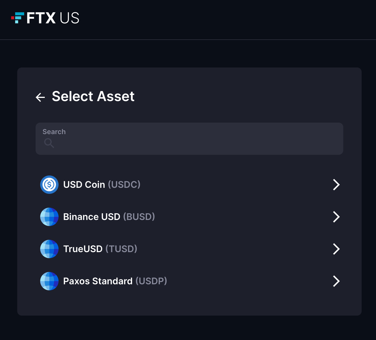 Deposit your stablecoin to FTX